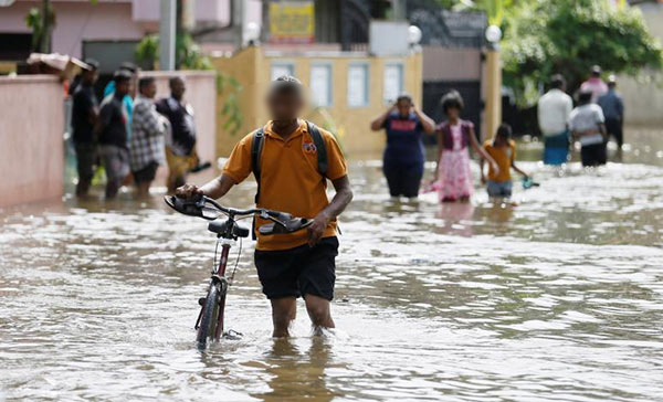 sri lanka flood - ගං වතුර අවධානමක්