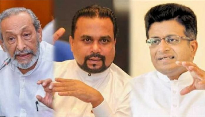 wimal vasu gammanpila - ආණ්ඩුවේ හවුල්කාර පක්ෂ කීපයක නායකයෝ විමල්ගේ ගෙදරට රැස්වෙති