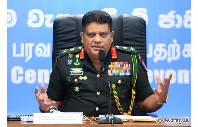 Genaral Shavendra Silva ඔන්ලයින් මත්පැන් අලෙවියට අවසර නැහැ - හමුදාපති