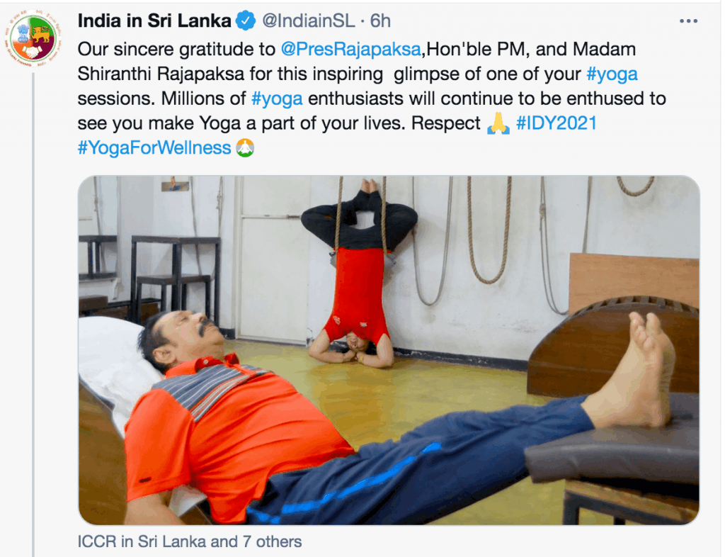 India in Sri Lanka