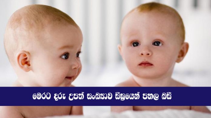 මෙරට දරු උපත් සංඛ්‍යාව සීඝ්‍රයෙන් පහල බසී