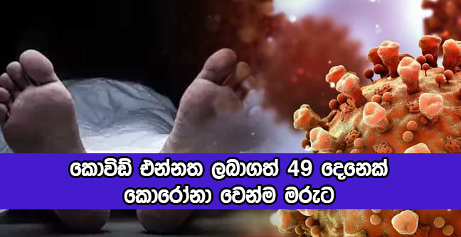 Covid Deaths - කොවිඩ් එන්නත ලබාගත් 49 දෙනෙක් කොරෝනා වෙන්ම මරුට