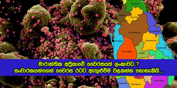 African Variant in Sri Lanka - මාරාන්තික අප්‍රිකාවේ වෛරසයත් ලංකාවට..? සංචාරකයන්ගෙන් වෛරස රටට ඇතුළුවීම වළකන්න නොහැකියි...