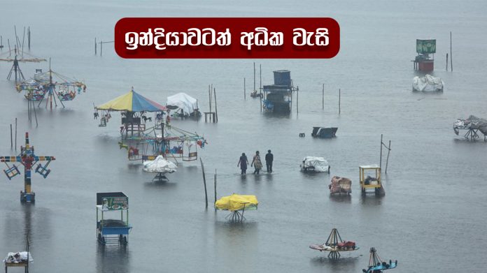 india raining - ඉන්දියාවටත් අධික වැසි