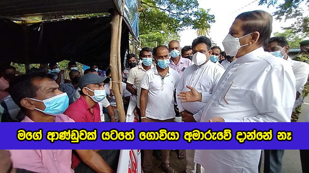 Maithiripala Sirisena Statement of Farmers - මගේ ආණ්ඩුවක් යටතේ ගොවියා අමාරුවේ දාන්නේ නෑ