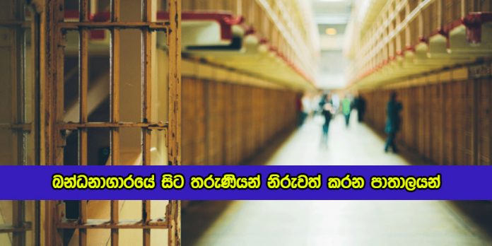 Underworld That Strips Young Girls Naked from Prison - බන්ධනාගාරයේ සිට තරුණියන් නිරුවත් කරන පාතාලයන්