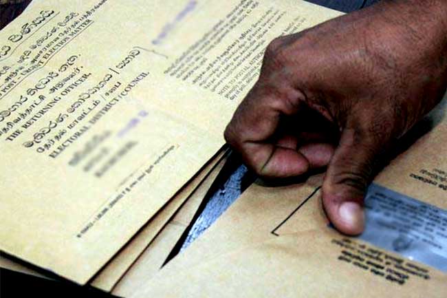 Postal Voting - තැපැල් ඡන්දය දින නියමයකින් තොරව කල් යයි