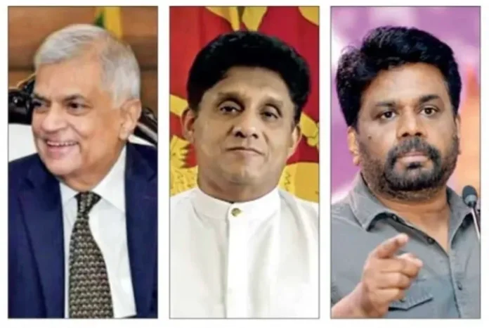 ranil sajith anura - අලුත්ම සමීක්‍ෂණ වාර්තාව එයි.. සජිත්, අනුර පසුබෑමක.. රනිල් සීඝ‍්‍ර වර්ධනයක...