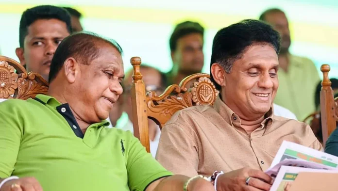 ranjith and sajith - සමගි ජන බලවේගය අගමැති ඇතුළු සිය කැබිනට් මණ්ඩලය නම් කරයි